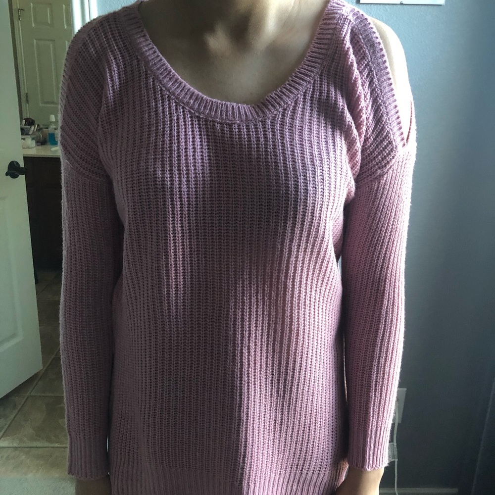 Pink sweater